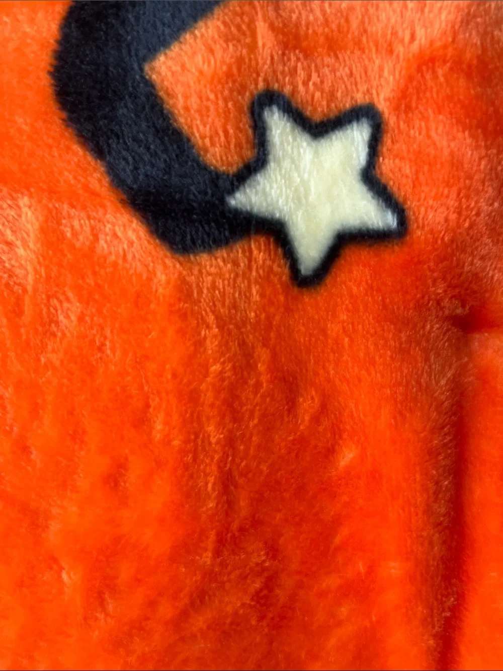 🎃 NWT Hello Kitty Halloween Orange Throw Blanket 46x60 Sanrio Witch 👻